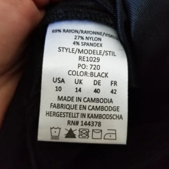 💥RALPH LAUREN BLACK AND WHITE DRESS💥✨PERFECT CONDITION✨ ⁉️ MAKE AN OFFER ⁉️ - Picture 2 of 4